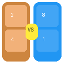 ⚔️ 2048双人对战